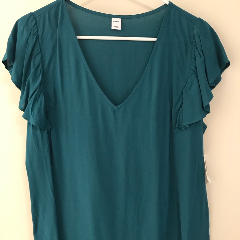 NWT Old Navy Teal Blouse